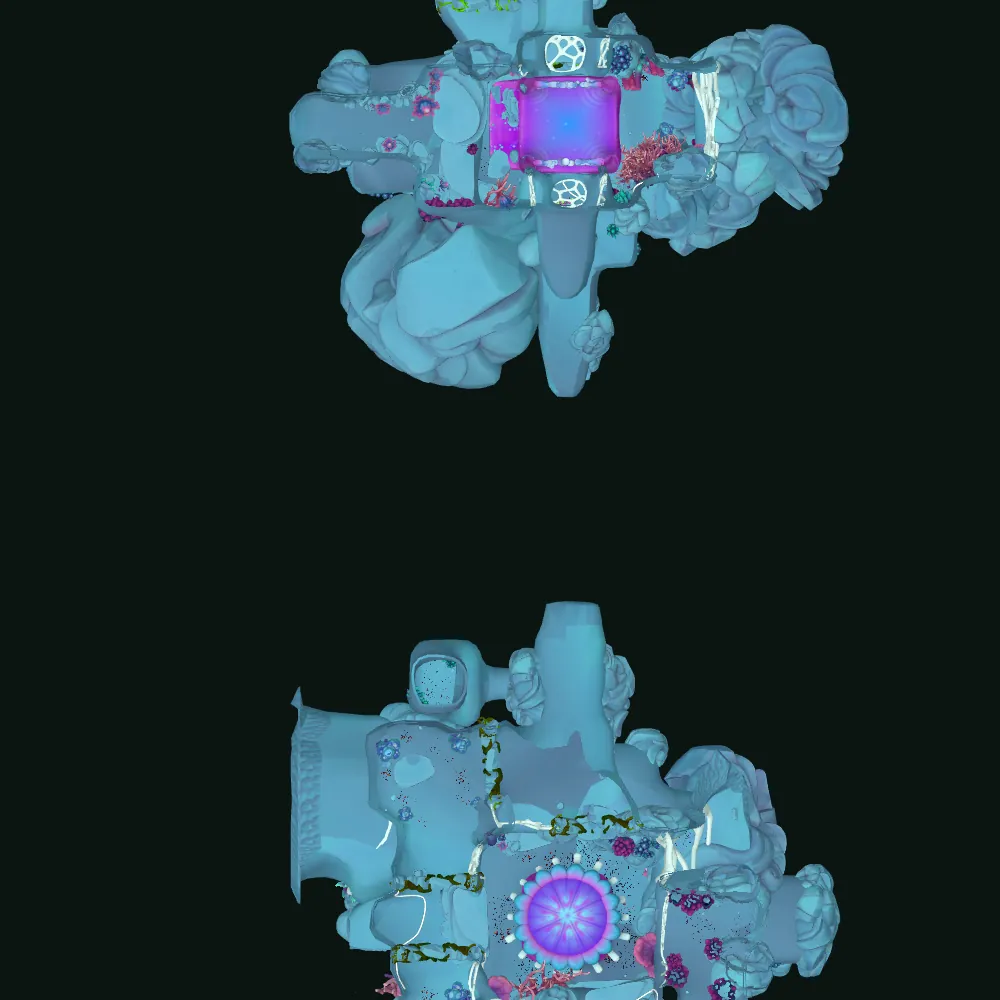 Top-down map of Arrival beyond the Rift (Part 3)