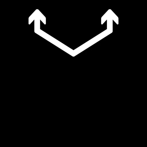 forked v